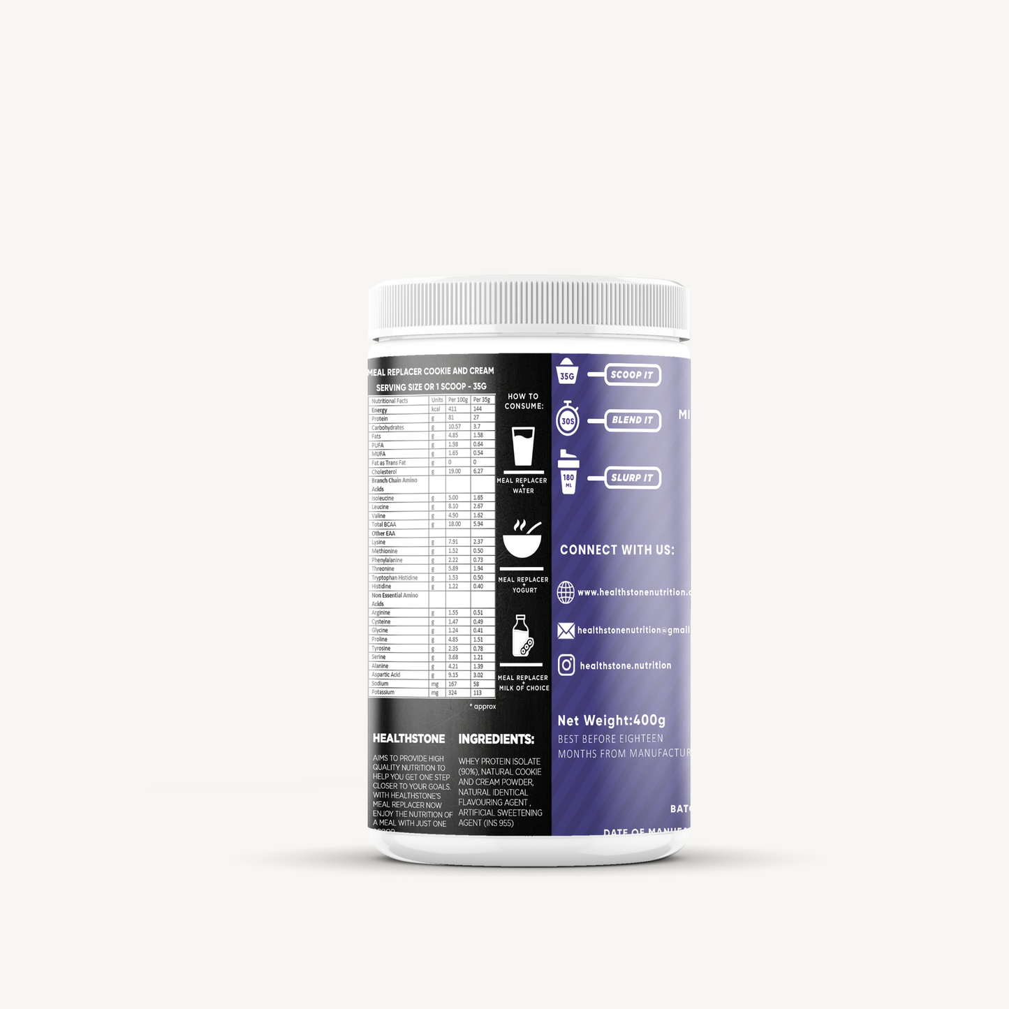Meal Replacer-Cookies & Cream